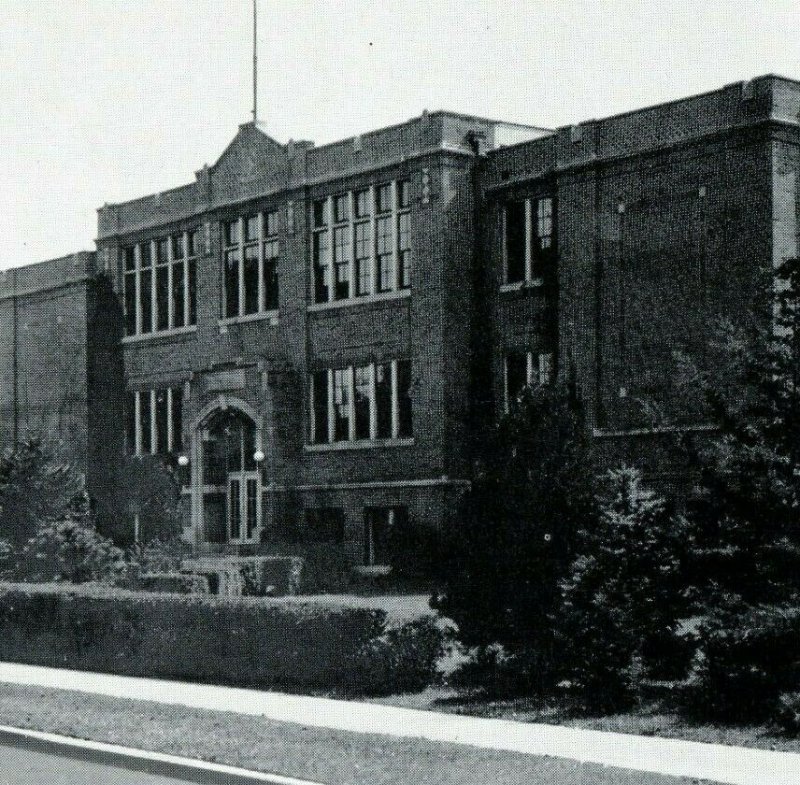 Vintage Short High School, Liberty, Indiana Postcard P168 