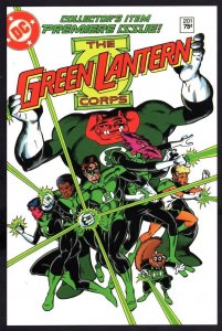 The Green Lantern Corps DC Issue One 1 Comic Book Postcard