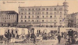 Belgium Blankenberge Hotel Bristol 1924