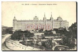 VINTAGE POSTCARD Nice Cimiez Excelsior Regina Hotel