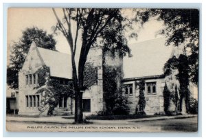 Phillips Church The Phillips Exeter Academy Exeter New Hampshire NH Postcard 