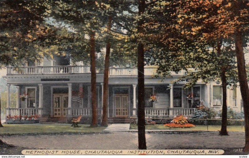 CHAUTAUQUA, New York, 1921; Methodist House, Chautauqua Institute