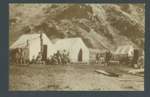 Ca 1940 Post Card Railroads Webers Canyon Utah The Engineers Camp---