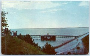 M-62518 Beautiful Lake McConaughy and Kingsley Dam Nebraska