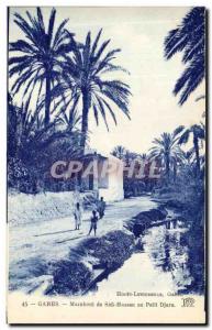 Old Postcard Gabes Marabout Sidi Hassen Petit Djara Tunisia