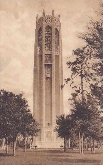 The Singing Tower From The South Lake Wales Florida  Albertype