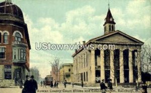 Rowan County Court House - Salisbury, North Carolina NC  