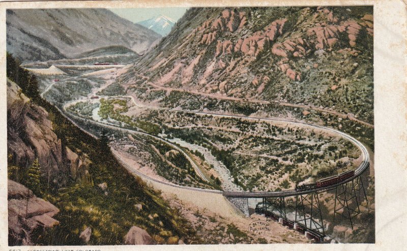 COLORADO, 1900-1910s; Georgetown Loop, Train