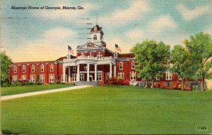 Georgia Macon Masonic Home Of Georgia 1949