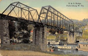 B. & O. Bridge - Parkersburg, West Virginia WV  