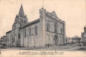 BF7672 cunault l eglise m et l celebre parsa parfaite a france      France