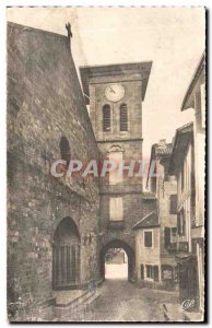 Old Postcard St Jean Pied de Port L & # 39Eglise