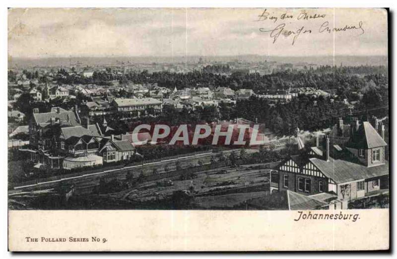 Old Postcard The Pollard Series Johannesburg South Africa South Africa