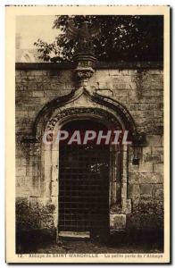 Postcard Abbey Of Saint Wandrille La Petite Porte of & # 39Abbaye