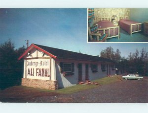 Unused Pre-1980 MOTEL SCENE Lac-Beauport - Near Quebec City Quebec QC F7475