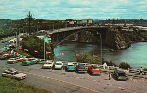 Vintage Postcard Slack Tide Reversing Falls Lancaster St. John New Brunswick CA