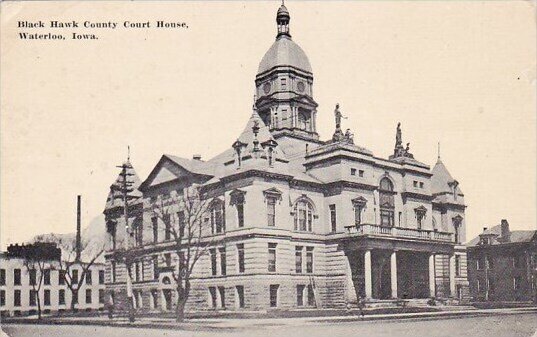 Black Hawk County Court House Waterloo Iowa