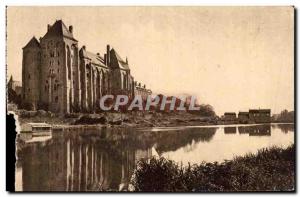 Old Postcard Old Postcard L & # 39abbaye St Pierre de Solesmes