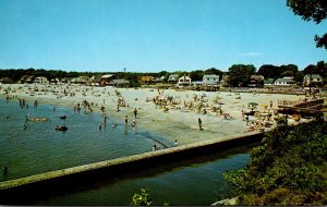 Connecticut South Lyme View Of Point O' Woods Beach Looking West