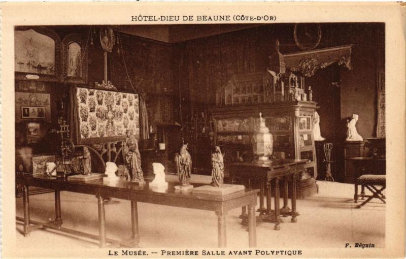 CPA Hotel-Dieu de BEAUNE - Le Musée - Premiere Salle Avant Polyptique (354076)