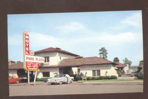 FLAGSTAFF ARIZONA ROUTE 66 PARK PLAZA MOTEL VINTAGE ADVERTISING POSTCARD