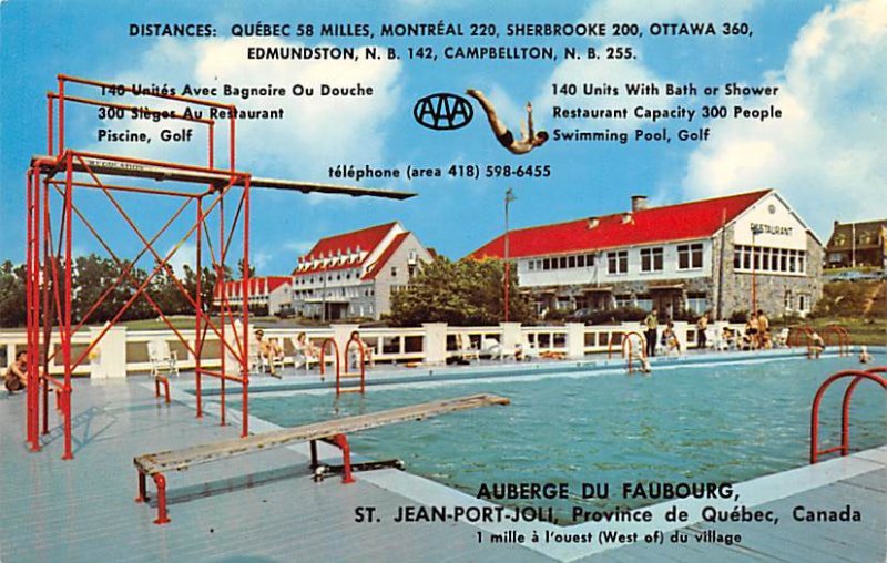 St Jean Port Joli Province de Quebec, Canada Unused 