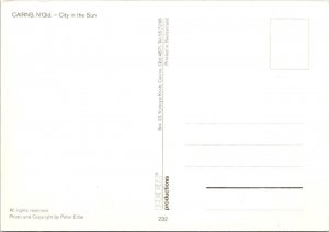 Cairns, Australia  STREET SCENES Capri Cinema Theatre~Coles Stores 4X6 Postcard