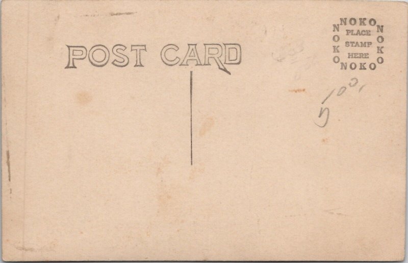 Construction Building Steel Beams People Dedication RPPC Postcard A30