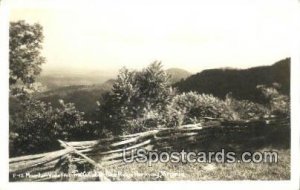 Real Photo - Mountain Vista - Blue Ridge Parkway, Virginia