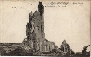 CPA Guerre Européenne-Ablain St-Nazaire-L'Eglise, ce qu'il en reste (46260)