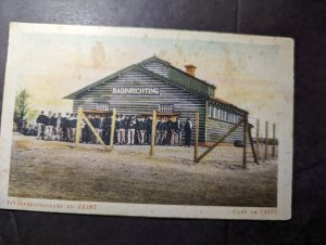 Mint Netherlands WWI Internment Camp Postcard