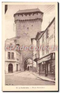 Postcard Old Porte Saint Jean La Courtine