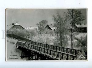 203144 ESTONIA WILJANDI Talwine waade Vintage photo #429