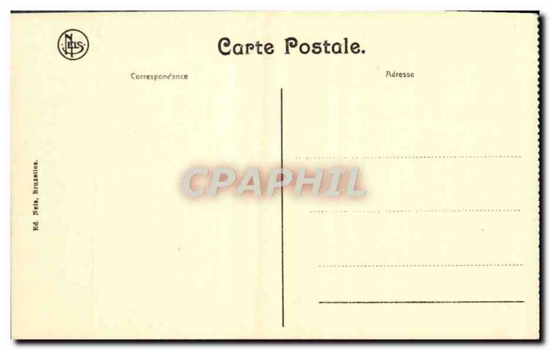 Old Postcard Brussels Place de Brouckere
