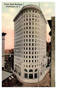 Postcard BUILDING SCENE Providence Rhode Island RI AR1212