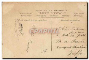 Postcard Diabolo Old Woman