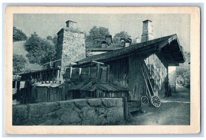 Poland Postcard The Az Eleskamra Spichlerz Zasivarna Storehouse c1920's