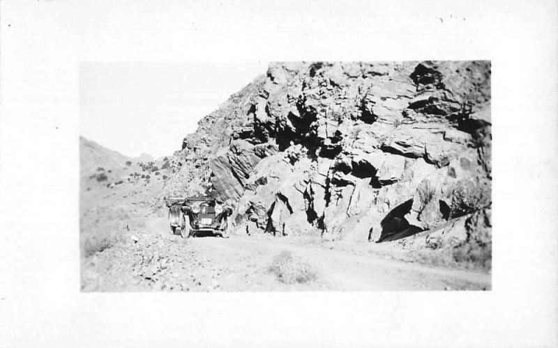 Colorado Springs Colorado Scenic Early Auto Real Photo Antique Postcard K93248