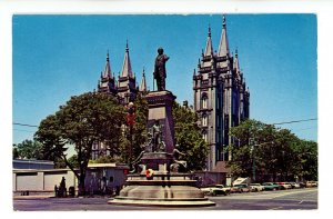 UT - Salt Lake City. Monument to Brigham Young & Mormon Pioneers