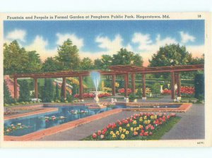 Linen PARK SCENE Hagerstown Maryland MD AF7394