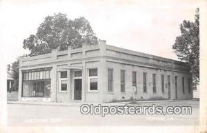 Real Photo Concordia Bank Ferriday, Louisiana, USA Postcard Post Card Ferrida...