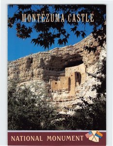 Postcard Montezuma Castle National Monument, Camp Verde, Arizona