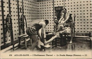 CPA AIX-les-BAINS L'Etablissement Thermal - La Douche Massage (1192169)