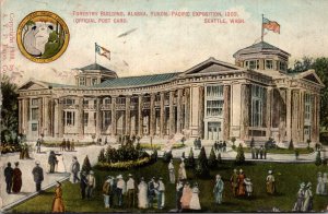 Expos Seattle Alaska Yukon Pacific Exposition 1909 Forestry Building