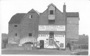 BR74614 abel fletcher s mill abbey mills cafe tewkesbury front shop real photo