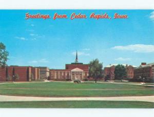 Unused Pre-1980 Coe College - Cedar Rapids Iowa IA E1452