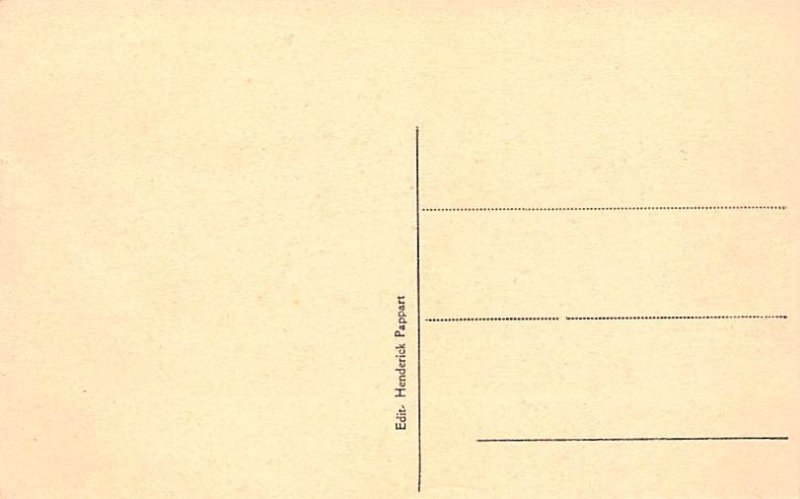 Le Chateau vu de cote Wisbecq France Unused 