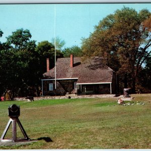 1953 Newburgh, NY Washington's Headquarters 1776 Gun Cannons Tombstone PC A238