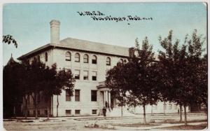 c1910 HASTINGS Nebraska Nebr NE Postcard YMCA Adams County