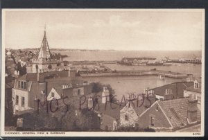 Channel Islands Postcard - Guernsey, General View & Harbours   RS17582